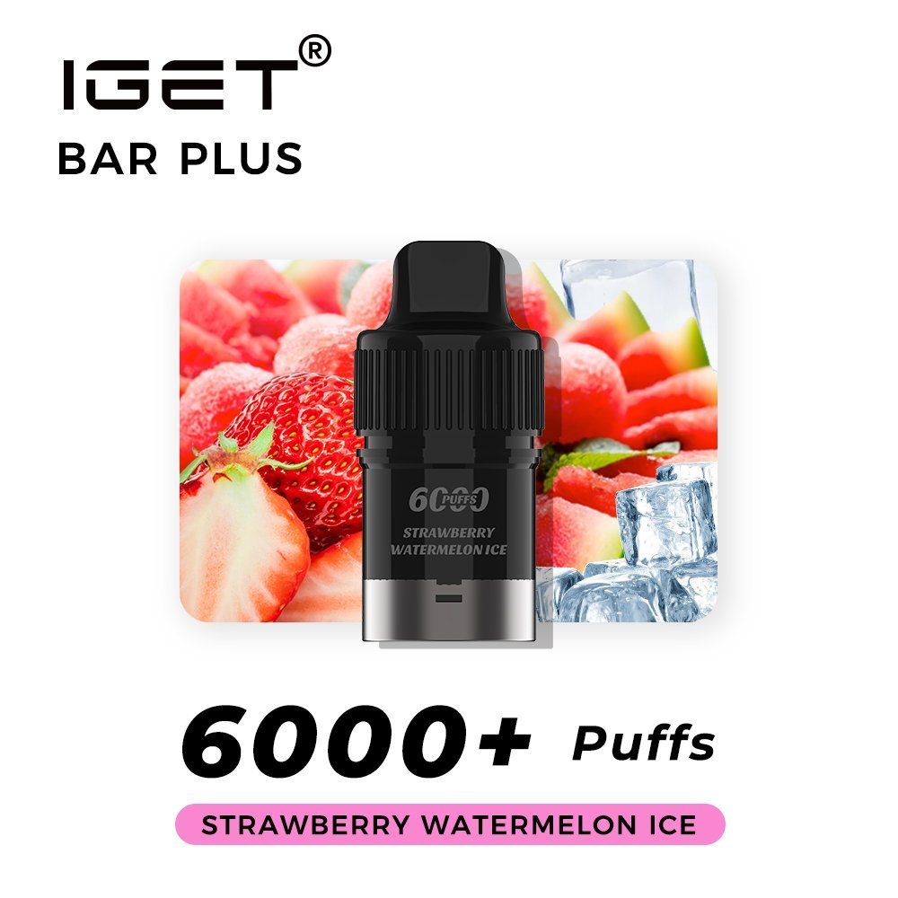 Strawberry Watermelon Ice – BAR Plus – POD ONLY